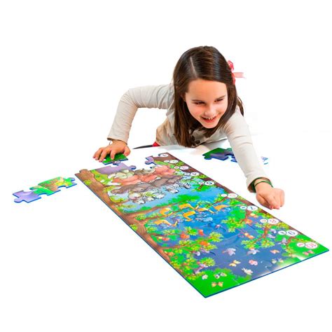 Vizualizácia dieťaťa hrajúceho sa s puzzle dielikmi