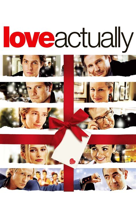 Film Love Actually plagát, rôzne páry z filmu