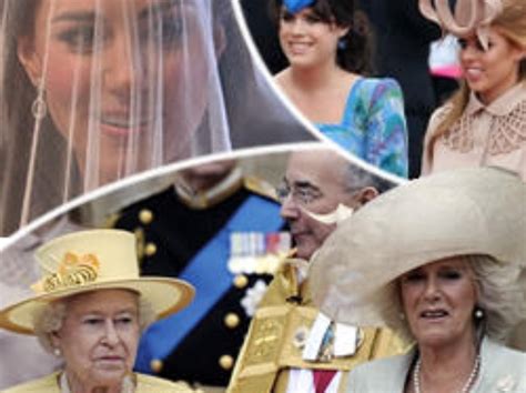 Celebrity hostia prichádzajúci na kráľovskú svadbu, vrátane Davida a Victorie Beckhamovcov