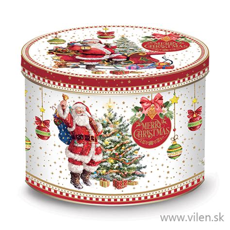 Fotografia vianočnej sviečky Heathcote & Ivory v plechovej dóze, s prvkami kolekcie The Christmas Journey.
