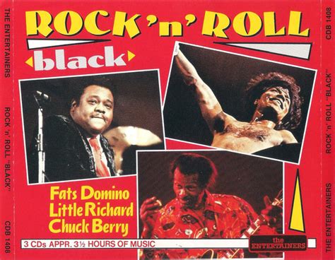 Koláž: Priekopníci rock and rollu (Fats Domino, Chuck Berry, Little Richard)