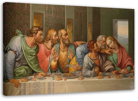 Ilustrácia Poslednej večere s Ježišom a apoštolmi