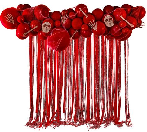 Príklady balónových dekorácií - girlandy a oblúky.