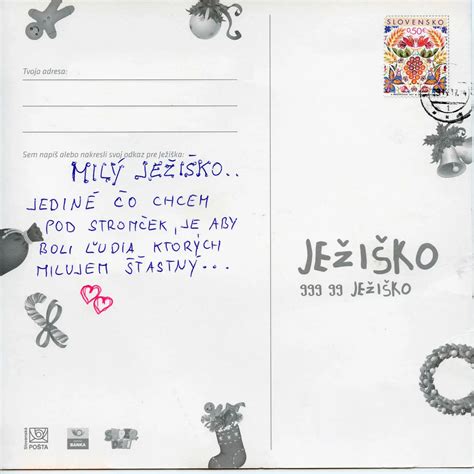 Deti píšu list Ježiškovi