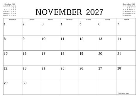 Kalendár s vyznačeným dátumom 7. november a symbolickým vyobrazením významu dňa