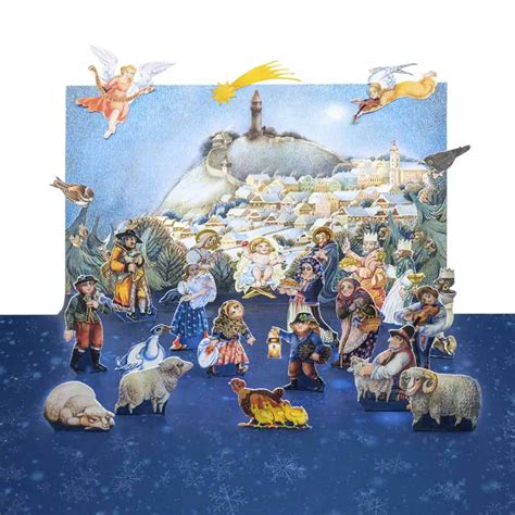 GIFy s betlehemom a tradičnými vianočnými motívmi