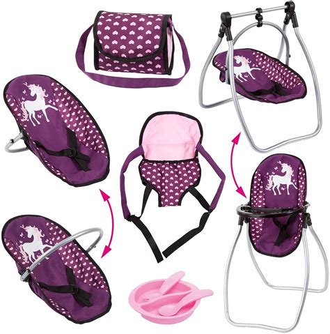 Foto: Kočík pre bábiky a sada doplnkov na starostlivosť o bábiku