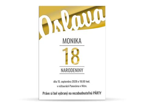 ilustrácia šťastného mladého muža oslavujúceho 18. narodeniny