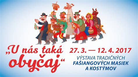 ilustrácia tradičných slovenských fašiangových masiek