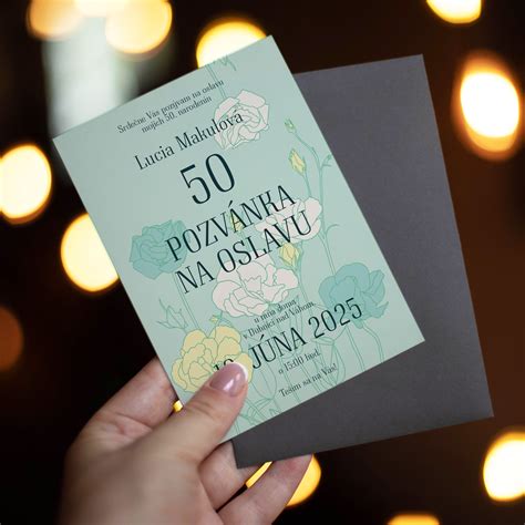 Ukážka formálnej pozvánky na udalosť