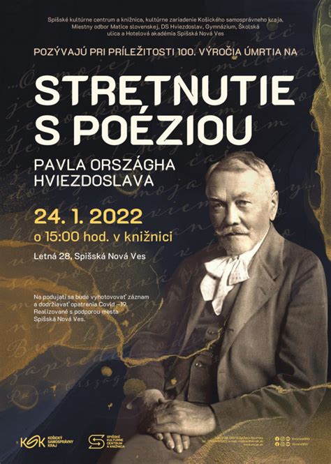 Tematické foto: portrét Pavla Országha Hviezdoslava