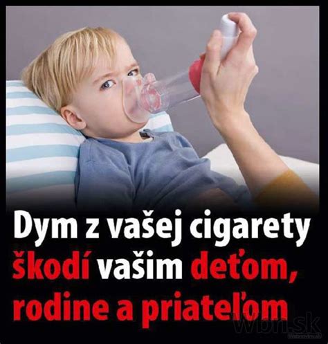 ilustrácia škodlivosti fajčenia