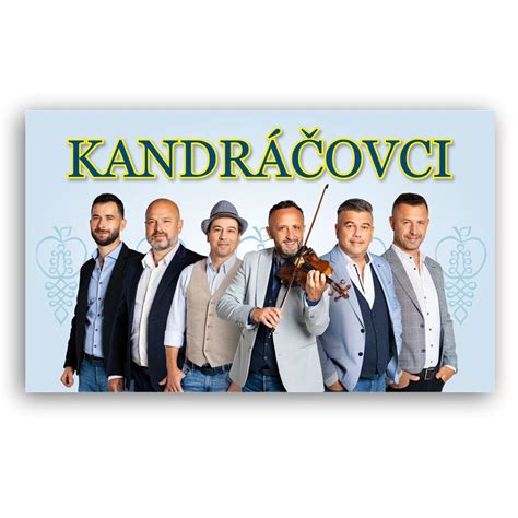 Koláž obalov albumov Kandráčovcov (A čija to chyža, Sinu muj, Dva Duby, Sokoly)