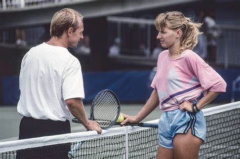 Steffi Grafová a jej tréner Pavel Složil