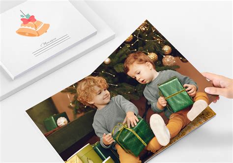 Personalizovaná fotokniha plná spoločných spomienok, otvorená na Vianoce