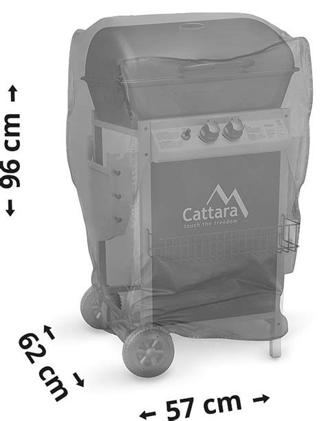 Produktové foto plynového grilu Cattara Party Point