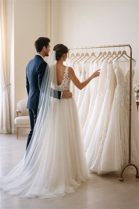 Detailná fotografia ručných úprav svadobných šiat