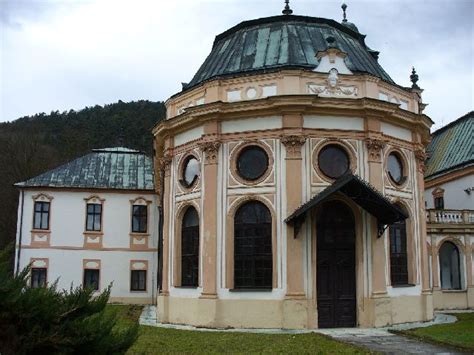 Architektonická skica alebo fotografia kaštieľa v Diviackej Novej Vsi s vyznačením gotických a renesančných prvkov