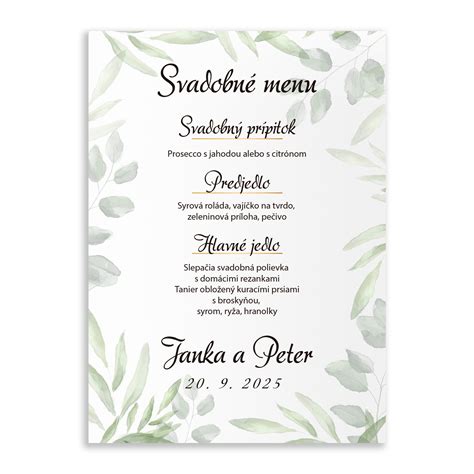 Svadobné menu a výzdoba v historickom prostredí