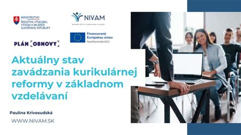 infografika znázorňujúca harmonogram zavádzania kurikulárnej reformy na Slovensku od roku 2023 do 2027