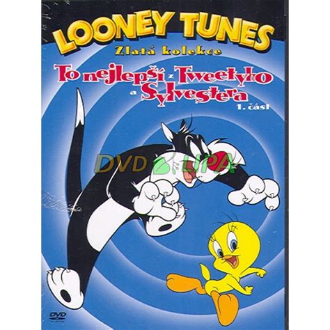 Ilustrácia postavičiek Tweetyho a Sylvestra z Looney Tunes.