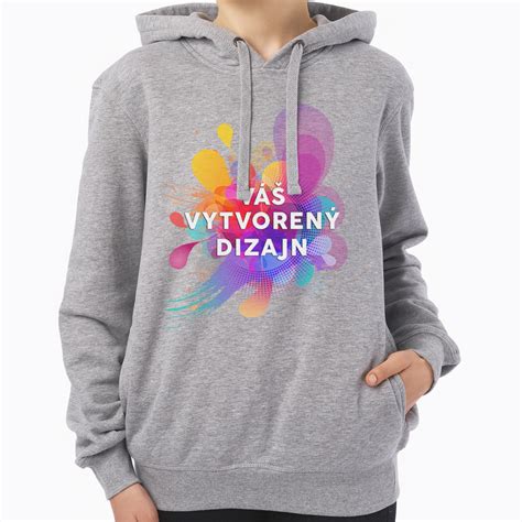 Personalizované oblečenie (mikina/tričko) s vlastným dizajnom