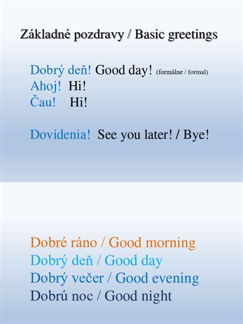 Schéma znázorňujúca lingvistické korene pozdravov Ahoj, Čau a Servus s ich pôvodnými významami