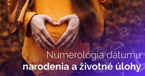 Schéma výpočtu numerologického čísla z dátumu narodenia