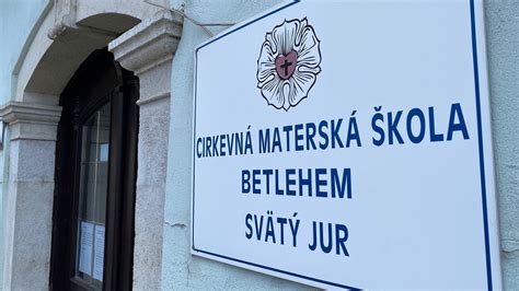 Fotografia budovy Materskej školy Betlehem v Svätom Jure.