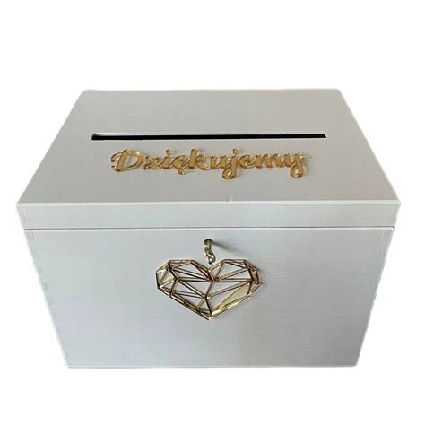 Drevená truhla na svadobné priania a obálky