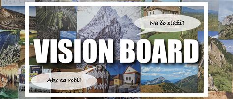 Nástenka vízií (Vision board)
