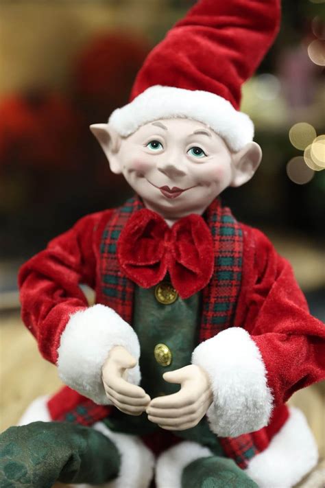 Papierový vianočný škriatok pre deti