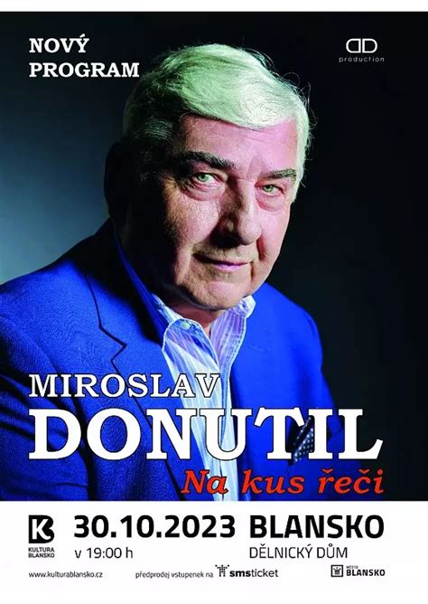 Miroslav Donutil na divadelnom javisku v ikonickej role