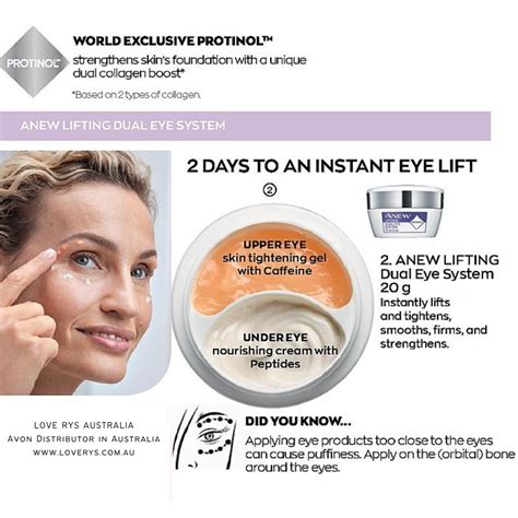 Produkt Avon Anew Lifting Dual Eye System