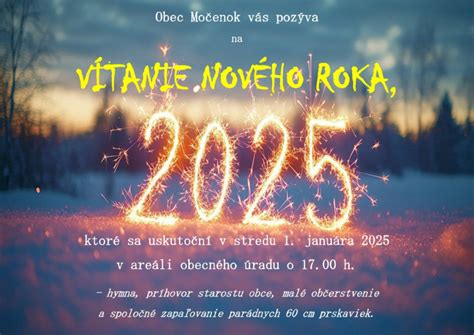 Ilustračná fotografia obce alebo symbolické zobrazenie nového roka