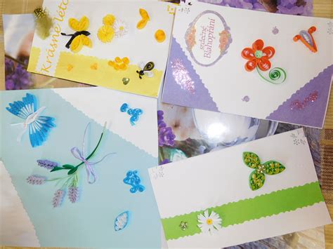 Príklad narodeninovej pohľadnice s číslom 11 vytvoreným technikou quilling.