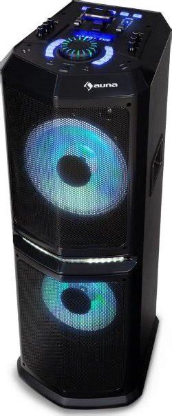 Auna Clubmaster 8000 párty audio systém s mikrofónom a kolieskami