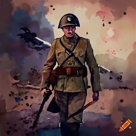 Historical photo or illustration depicting a scene from World War II in Slovakia, or a symbolic representation of survival and resilience.