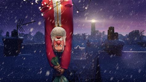 Záber z animovaného filmu Yogiho prvé Vianoce zobrazujúci Yogiho a Bubu v zimnom Jellystoneskom parku