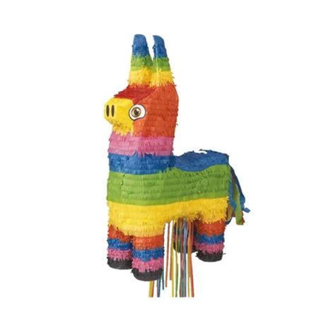 Veselá piňata v tvare zvieraťa pripravená na rozbitie na detskej oslave.