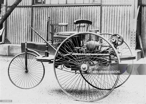 Historická fotografia Benz Patent-Motorwagen