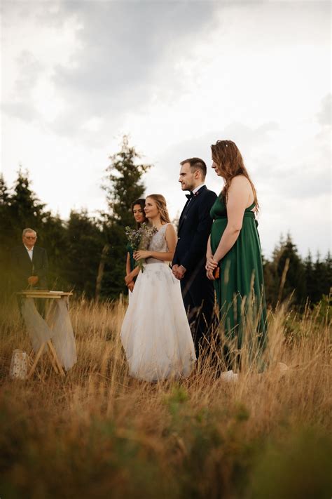 Tematické foto svadby v prírode