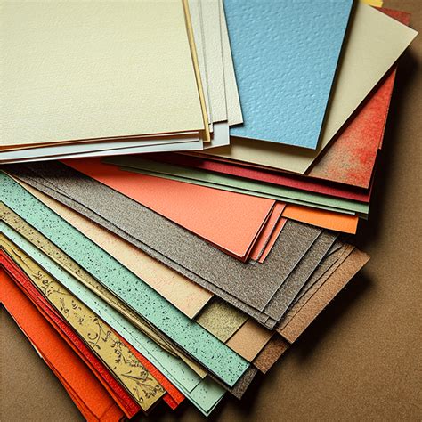 Ilustratívna fotografia rôznych druhov papiera na tlač