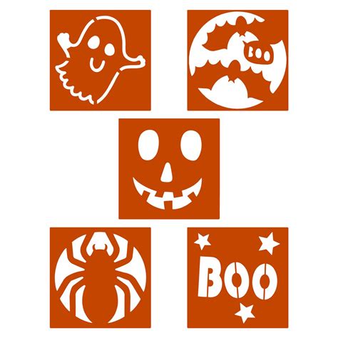 Tlačiareň a ukážky halloweenskych šablón