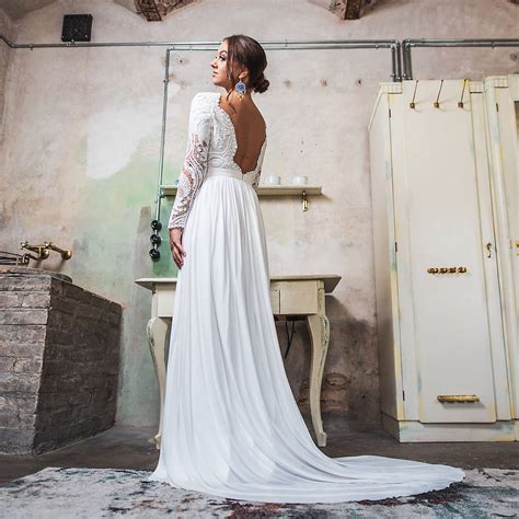 Svadobné šaty Alice v boho štýle