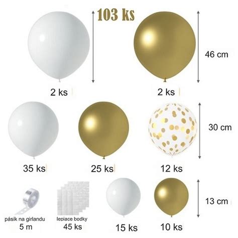 Elegantná balónová dekorácia v zlatých a pastelových odtieňoch.