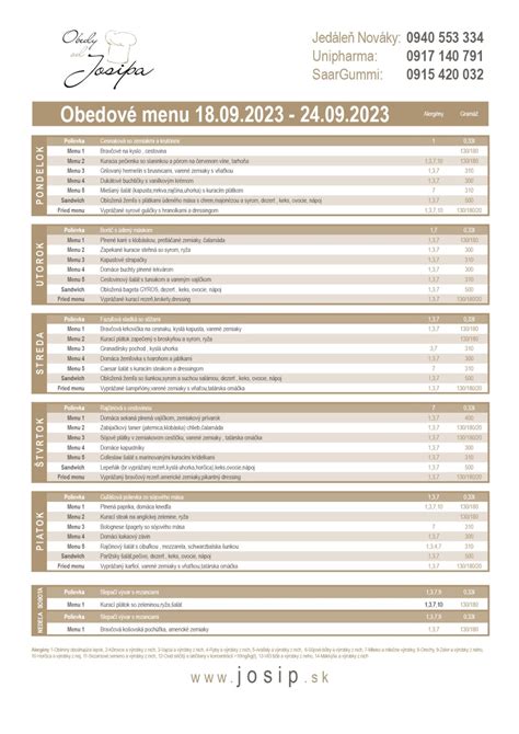 Ukážka svadobného menu a aranžmánov od Josip Catering
