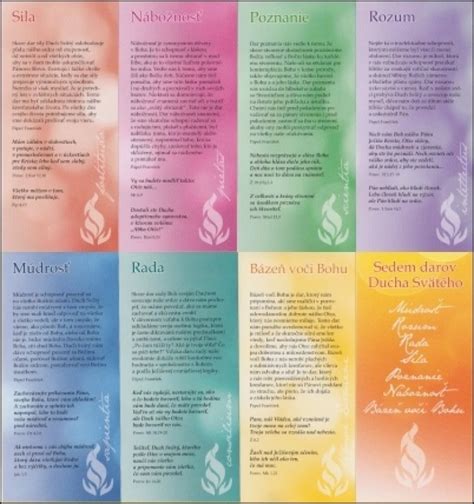 Infografika: Sedem darov Ducha Svätého a ich význam