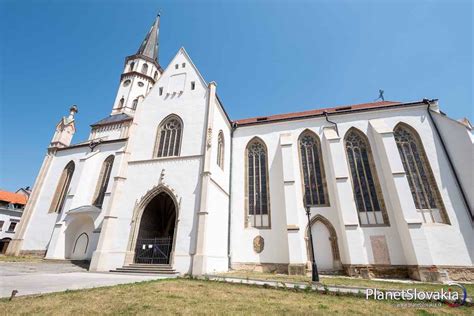 Exteriér Baziliky sv. Jakuba v Levoči