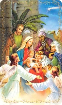 Ilustrácia betlehema s anjelmi